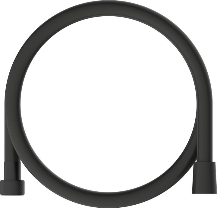 Actual product image Schütte Bathroom shower hose 150 cm plastic black Water-saving seal 63877 (150 cm)
