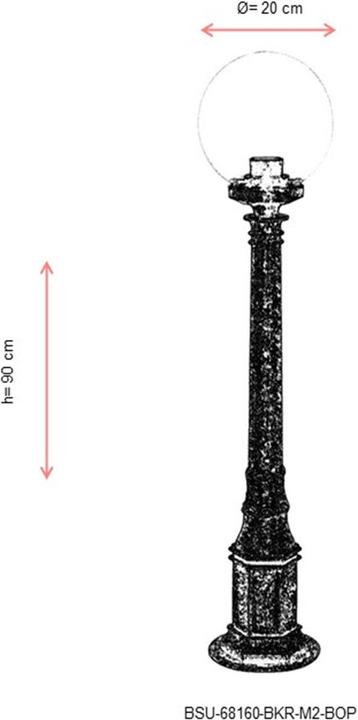 Actual product image Opviq Alessandro (E27, IP65)