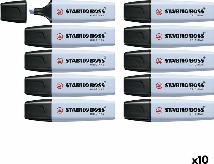 Produktbild STABILO Leuchtmarker Boss Original (Taubenblau, 5 mm, 10 x)
