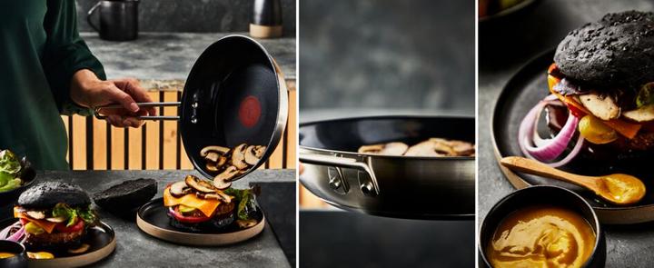 Actual product image Tefal Nordica Ceramic Koekenpan - Ã˜28 CM - Keramisch - PFAS-vrij - Inductie (H8710655) (28 cm, Stainless steel)