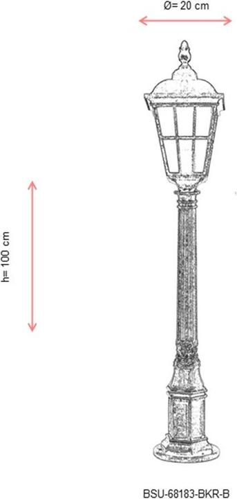 Actual product image Opviq Kaia (E27, IP65)