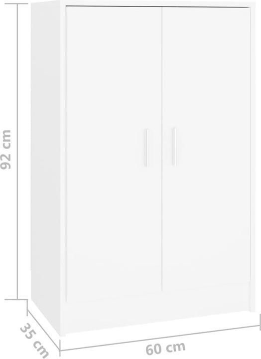 Actual product image vidaXL Jakob (35 x 60 x 92 cm)