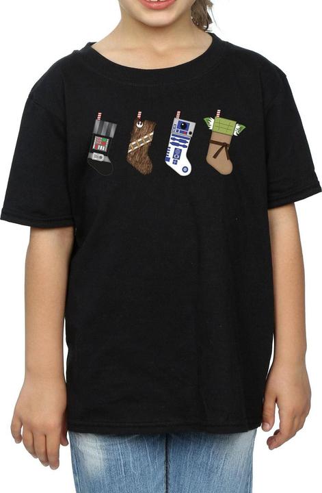Produktbild Star Wars Christmas Stockings TShirt Mädchen (140, 146)