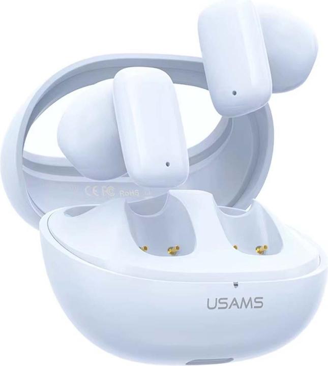 Actual product image Usams Słuchawki Bluetooth 5.3 TWS TD Series bezprzewodowe niebieski/blue BHUTD02 (TD22) (5 h, Wireless)