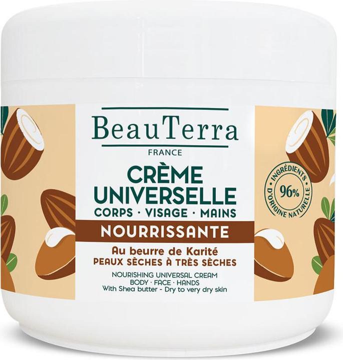Image du produit BeauTerra crème universelle au karité 400ml (Lait pour le corps, 400 ml)
