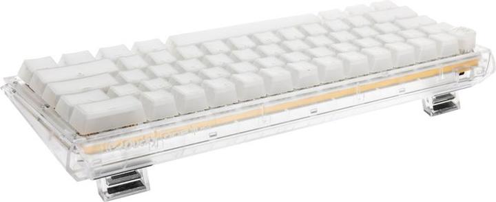 Actual product image Ducky One 3 Mini Aura White (Eng. Int., Cable)