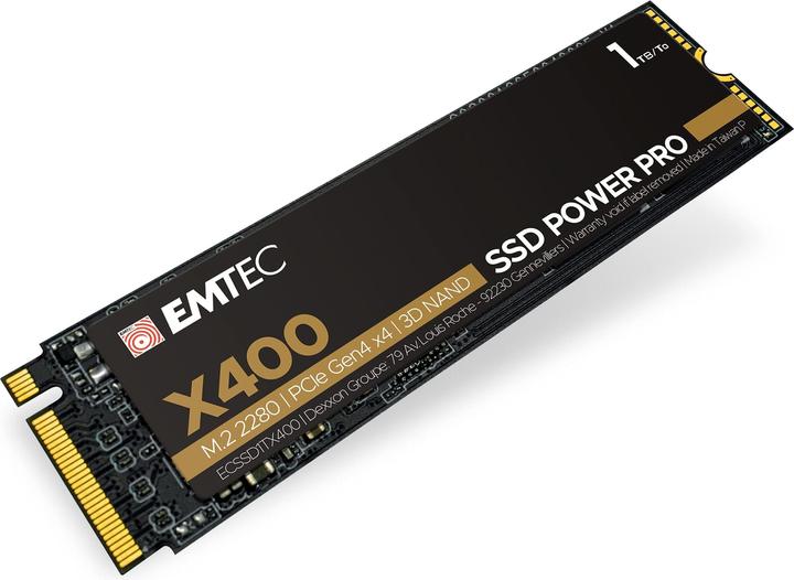 Productafbeelding Emtec SSD 3D NAND Phison SATAIII X400 (1000 GB, M.2 2280)