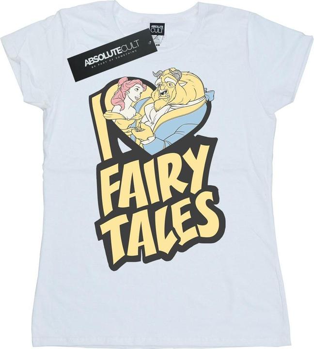 Immagine prodotto Disney Beauty And The Beast I Love Fairy Tales Maglietta Donna (S)
