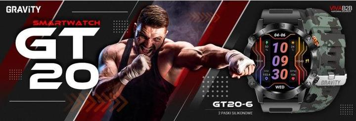 Actual product image Gravity GT20-6 Smartwatch