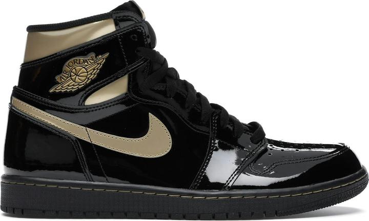 Image du produit Jordan 1 Retro High Black Metallic Gold (2020) (44.5)