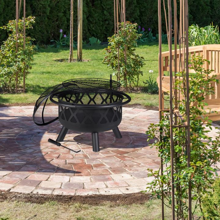 Actual product image Relaxdays Feuerschale (75 cm)