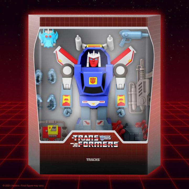 Actual product image Super7 Transformers figurine Ultimates Tracks (G1 Cartoon) 19 cm