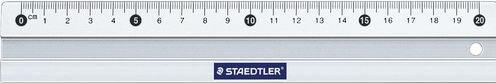 Image du produit Staedtler ® Règle 20cm aluminium argent (20 cm)
