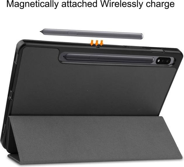 Image du produit MU Classic Étui en cuir pliable trois fois (Galaxy Tab S8)
