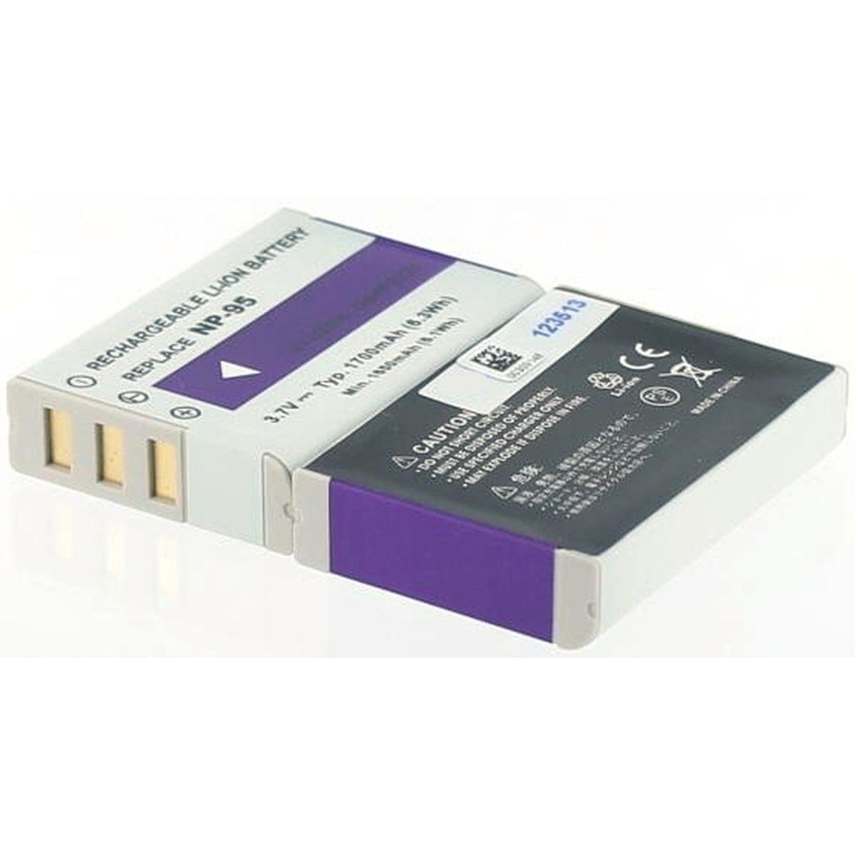 AGI 38844 - Fujifilm - 1700 mAh - 3,7 V - Lithium-Ion (Li-Ion) - 1 Stück(e) (Akku), Kamera Stromversorgung, Grau
