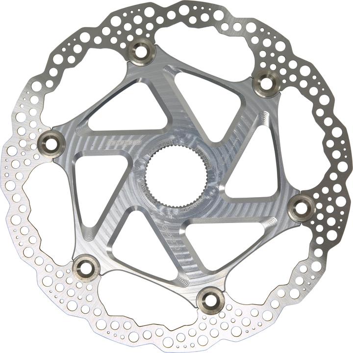 Produktbild Hope Floating Disc Bremsscheibe - Center Lock - silber (200 mm)