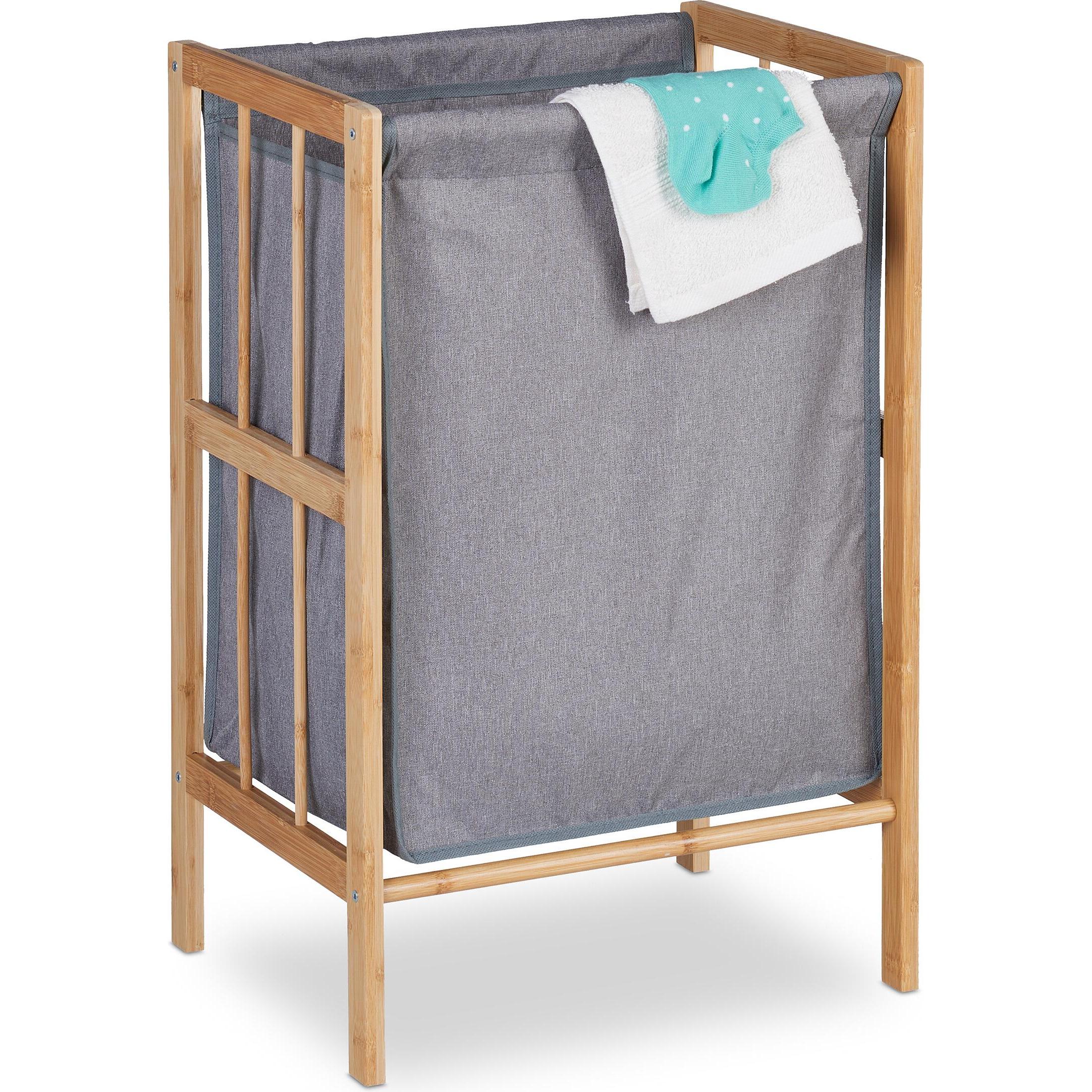 Relaxdays, Wäschekorb, Wäschekorb (30 l)