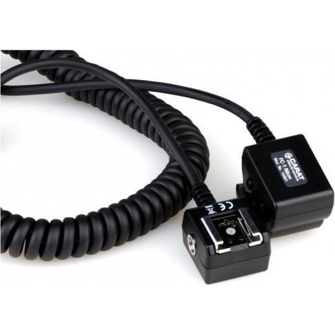 Carat electronics TTL-Blitzkabel FC-1 Nikon (Blitzgerät Ersatzteile), Blitzgerät Zubehör, Schwarz