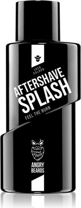 Immagine prodotto Angry Beards Jack Saloon Aftershave Splash (Pompa spray dopobarba)