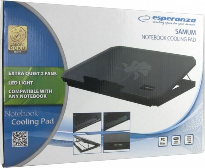Produktbild Esperanza EA141 - 1 Stück(e) - 1200 RPM - 21 dB - USB - 365 mm - 265 mm