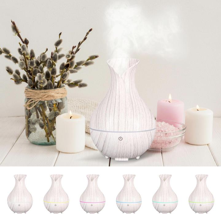 Actual product image Sixtol Aroma Diffuser Bloom White Wood 200ml (200 ml)
