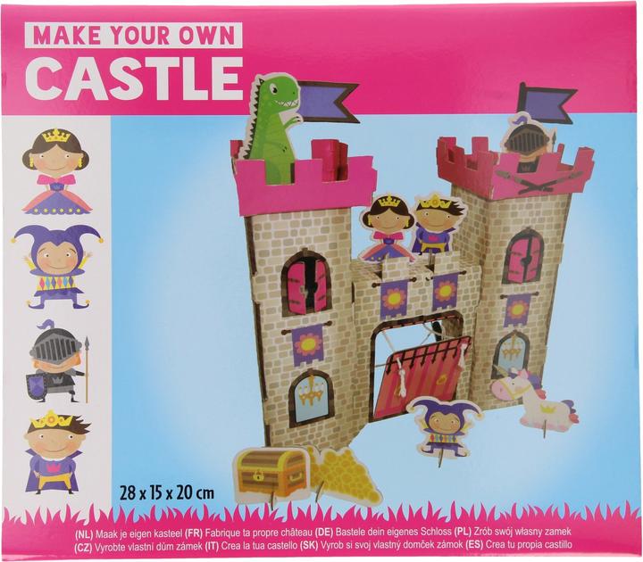 Actual product image Craft set Build a castle