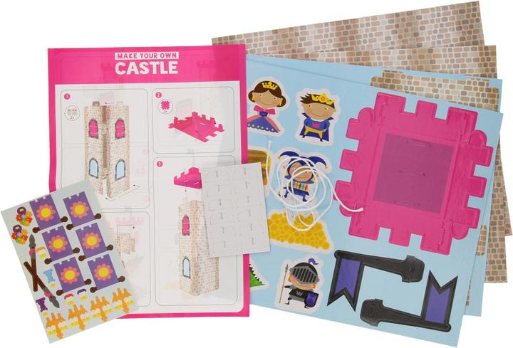 Actual product image Craft set Build a castle