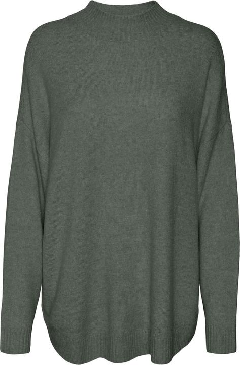 Produktbild Vero Moda VMPLAZA LS HIGHNECK LONG PULLOVER GA BOO Strickpullover (XL)