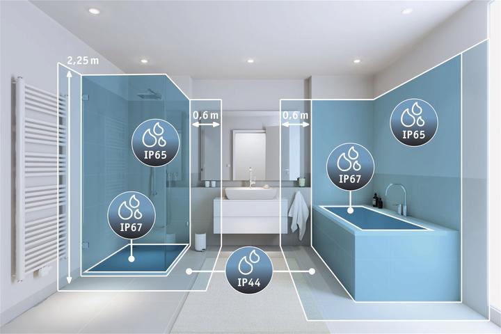 Immagine prodotto Paulmann Set base di piastrelle quadrate LumiTiles (Bianco caldo, 1 cm, Interno)