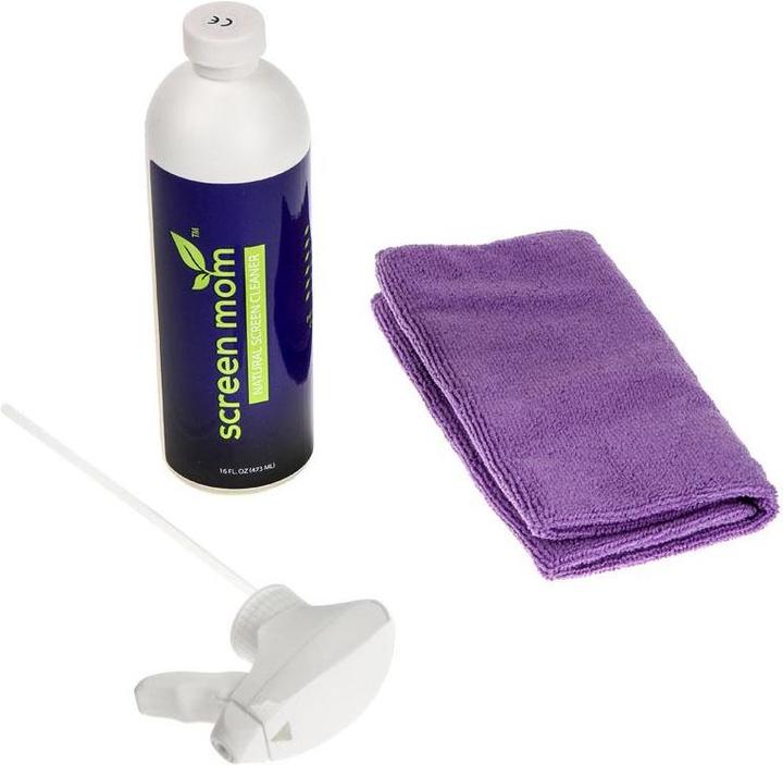 Actual product image IT Dusters Screen Mom Screen Cleaner 470ml+ Microfiber Cloth (1 x)