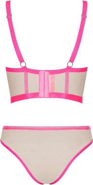 Produktbild Obsessive Nudelia 2-pcs set pink L/XL (L)