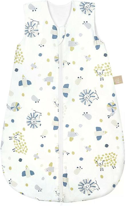 Image du produit Odenwälder Sac de couchage d'été pour bébés non matelassé Wildlife Grey Gr. 60 (60 cm, 0,5 TOG, Été)