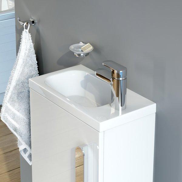 Actual product image Ravak Rain washbasin Chrome, 40 cm R without overflow (400 mm)