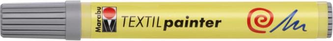 Actual product image Marabu Textile marker "Textil Painter", grey (Grey, Yellow, 4 mm, 1 x)