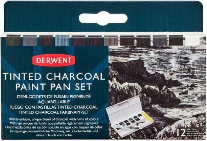 Produktbild Derwent Getönte Kohlefarben