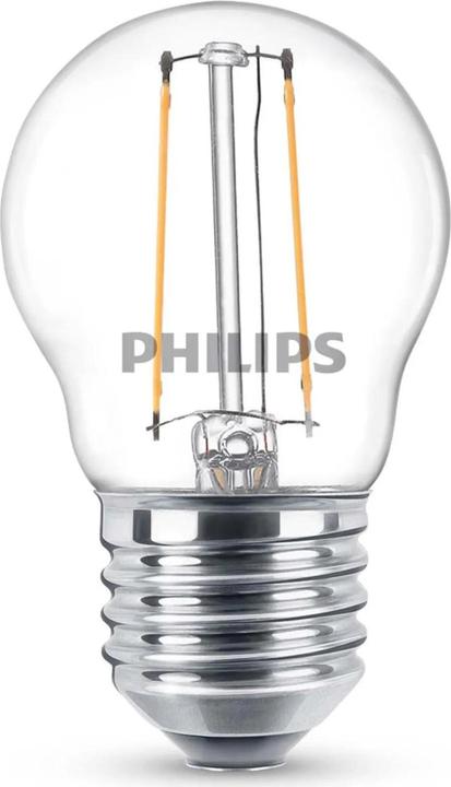 Actual product image Philips Lamp (E27, 2 W, 250 lm, 1 x, F)