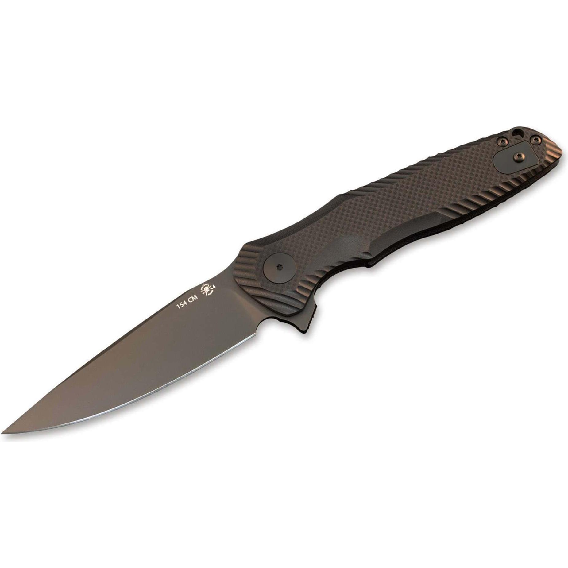 Spartan Publishing, Mehrzweckmesser, Poros G10 All Black (9.50 cm)
