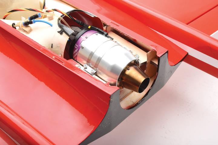 Produktbild JSM Mini Xcalibur 1310 mm (Red Package) (Jet)