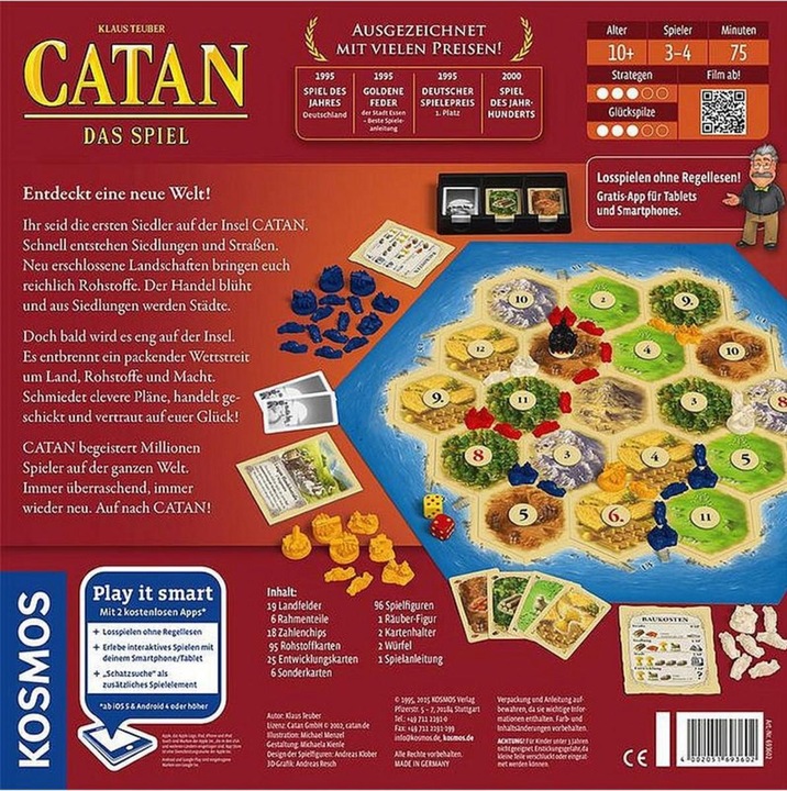 Produktbild Kosmos Catan: Das Spiel (Deutsch)