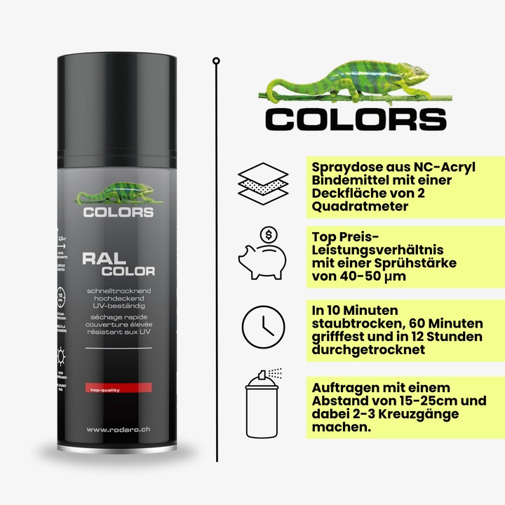 Actual product image Colors Spray can (Leaf green, 0.40 l)