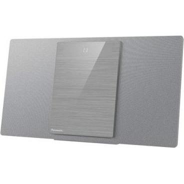 Panasonic SC-HC412 (Bluetooth, WLAN, CD Player, 2x 20 W), Stereoanlage, Silber