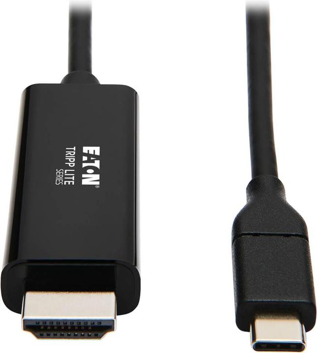 Image du produit Eaton Câble adaptateur USB-C vers HDMI M/M 4K 60 4:4:4 Compatible Thunderbolt 3 Noir 9ft. 2.7m (HDMI, 270 cm)