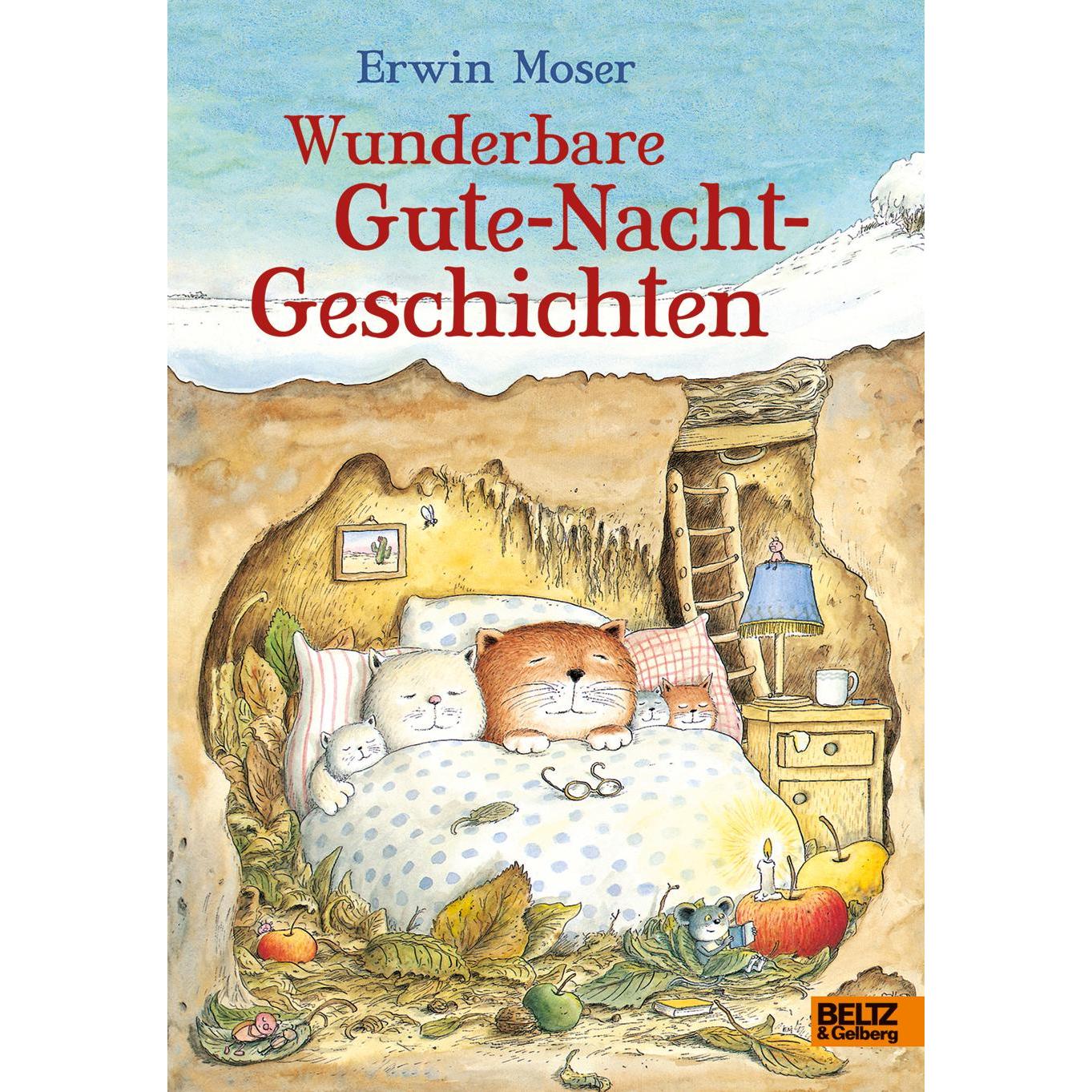 Erwin Moser. Wunderbare Gute-Nacht-Geschichten, Kinderbücher von Erwin Moser