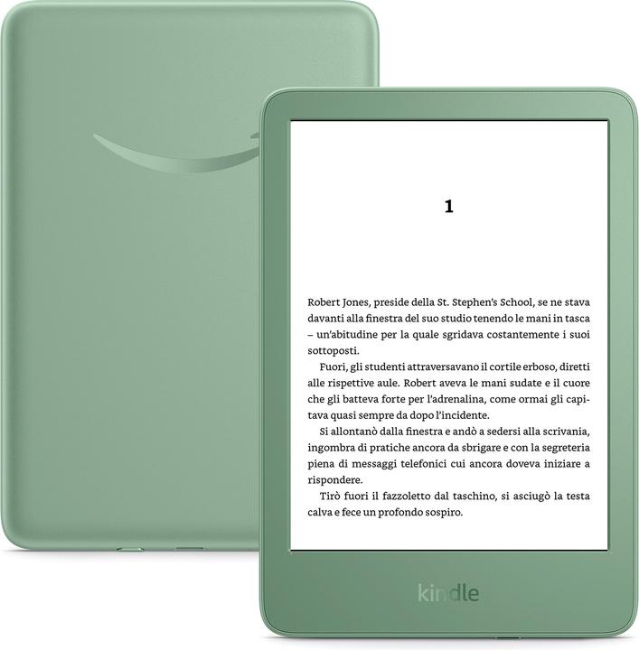Amazon Kindle 2024 (11th gen) (6", 16 GB, Matcha green)