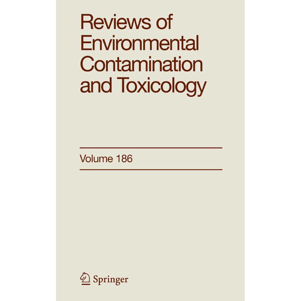 Reviews of Environmental Contamination and Toxicology 186, Fachbücher von George Ware