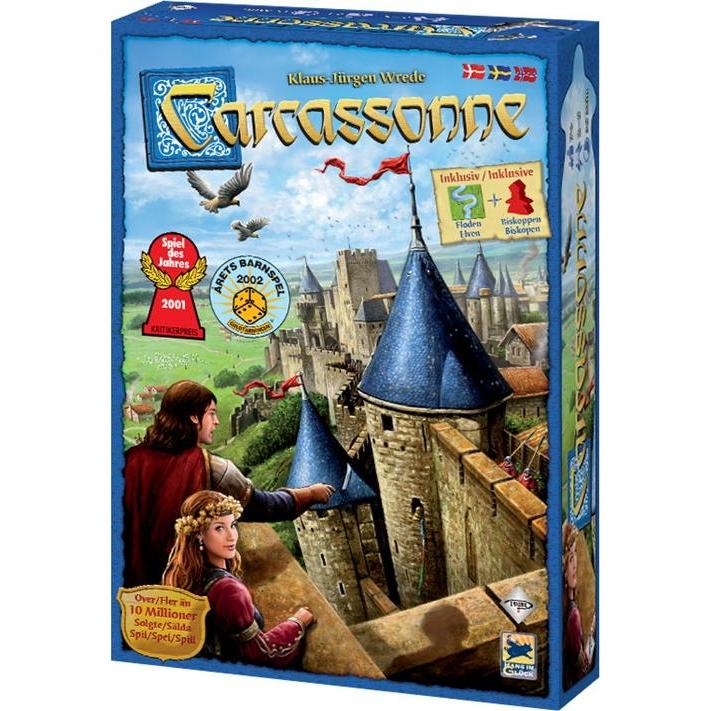 Enigma Carcassonne (Nordic) (Norwegisch, Dänisch, Schwedisch)