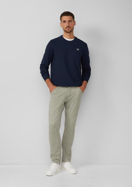 Produktbild s.Oliver Sweatshirt Sweatshirt aus Baumwollmix mit Crew Neck (S)