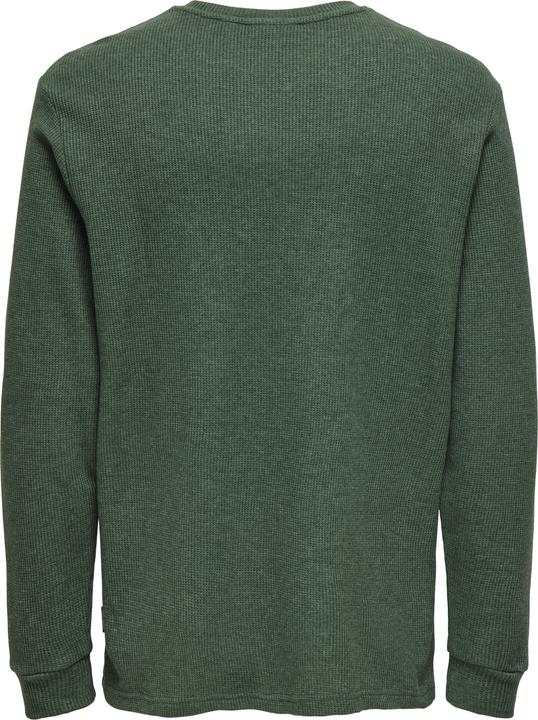 Produktbild Only & Sons Onswaffle Rlx Ls Tee (S)