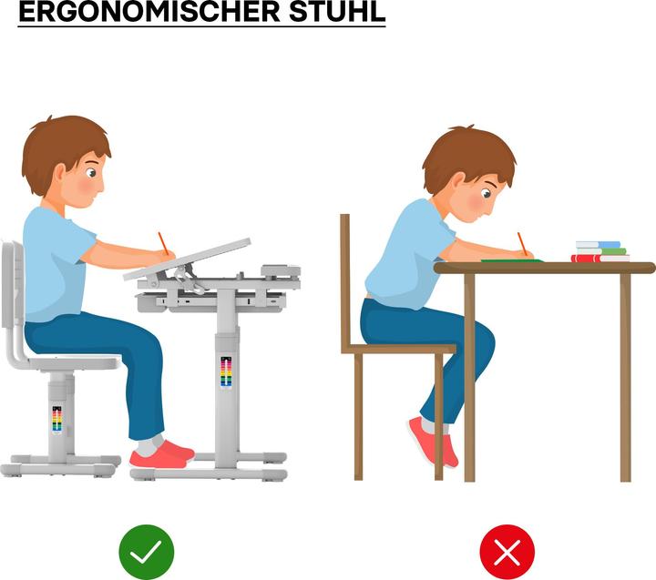 Produktbild Toboli Kinderschreibtisch mit Stuhl