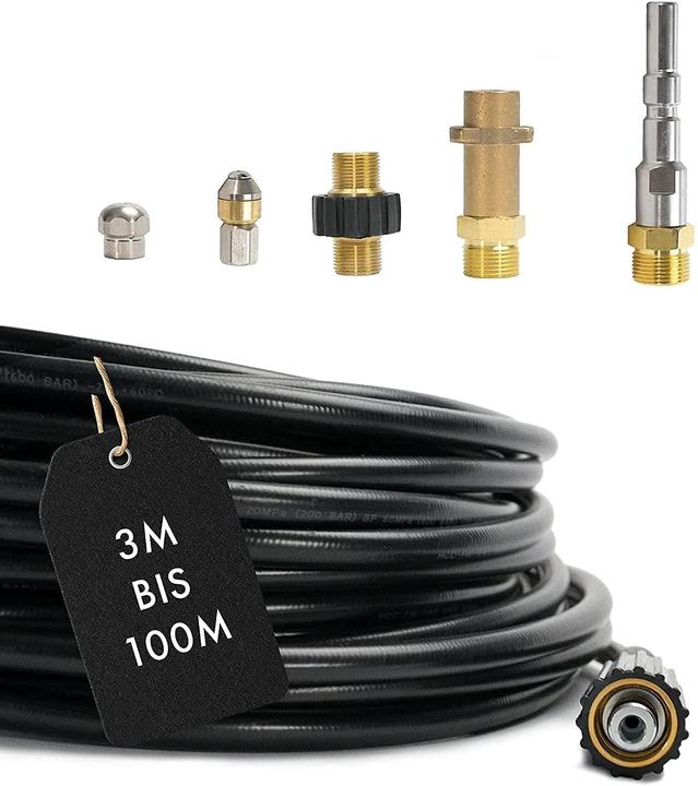 Produktbild M&M Smartek Rohrreinigungsschlauch Set PROFESSIONAL